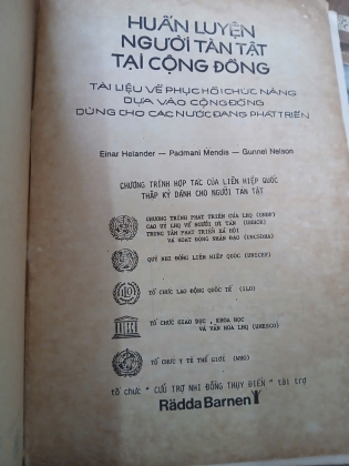HUẤN LUYỆN NGƯỜI TÀN TẬT TẠI CỘNG ĐỒNG - GUNNEL NELSON