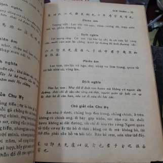 KINH CHU DỊCH BẢN NGHĨA - NGUYỄN DUY TINH DỊCH