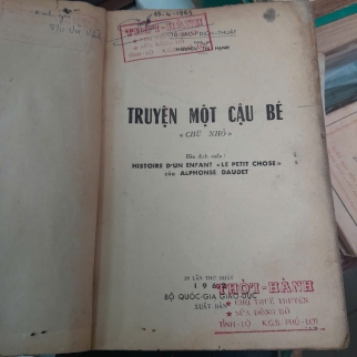 TRUYỆN MỘT CẬU BÉ - ALPHONSE DAUDET (DỊCH GIẢ: NGUYỄN THỊ HẠNH)