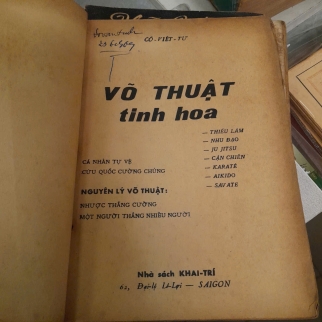 VÕ THUẬT TINH HOA - CỒ VIỆT TỬ