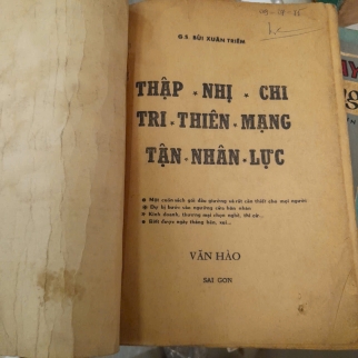 THẬP NHỊ CHI TRI THIÊN MẠNG TẬN NHÂN LỰC - BÙI XUÂN TRIÊM