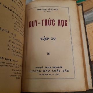 DUY THỨC NHẬP MÔN, DUY THỨC HỌC - THÍCH THIỆN HOA DỊCH