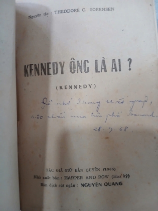 TÌM HIỂU KENNEDY - THEODORE C. SORENSEN (NGUYÊN QUANG DỊCH THUẬT)