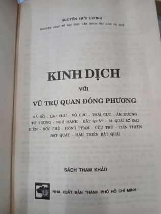 KINH DỊCH VỚI VŨ TRỤ QUAN ĐÔNG PHƯƠNG - NGUYỄN HỮU LƯƠNG 