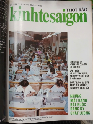 THỜI BÁO KINH TẾ SÀI GÒN (26 SỐ NĂM 1993)