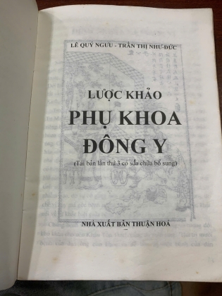 LƯỢC KHẢO PHỤ KHOA ĐÔNG Y - LÊ QUÝ NGƯU, TRẦN THỊ NHƯ ĐỨC