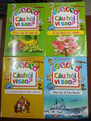 COMBO 13 TẬP 100.000 CÂU HỎI VÌ SAO?