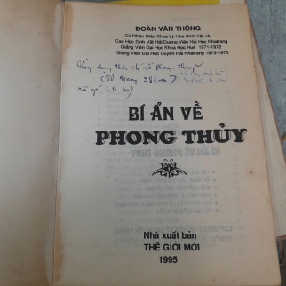 BÍ ẨN VỀ PHONG THỦY - ĐOÀN VĂN THÔNG
