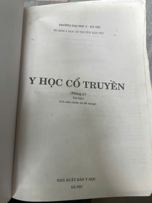 Y HỌC CỔ TRUYỀN (BÌA CỨNG)