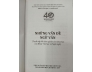NHỮNG VẤN ĐỀ NGỮ VĂN 