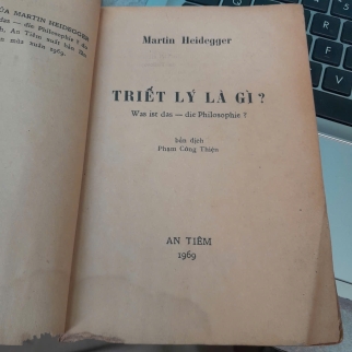 TRIẾT LÝ LÀ GÌ - MARTIN HEIDEGGER (PHẠM CÔNG THIỆN DỊCH)