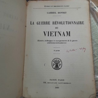 LA GUERRE RÉVOLUTION NAIRE DU VIETNAM - GABRIEL BONNET
