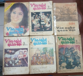 TẠP CHÍ VĂN NGHỆ QUÂN ĐỘI (6 SỐ NĂM 1988)