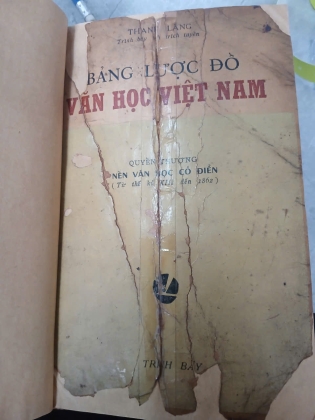 BẢNG LƯỢC ĐỒ VĂN HỌC VIỆT NAM - THANH LÃNG