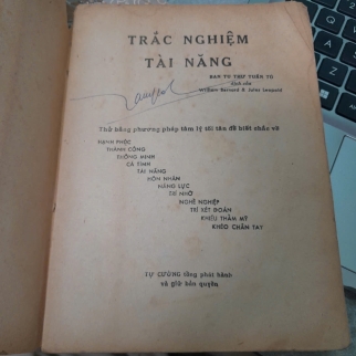 TRẮC NGHIỆM TÀI NĂNG - WILLIAM BERNARD, JULES LEOPOLD