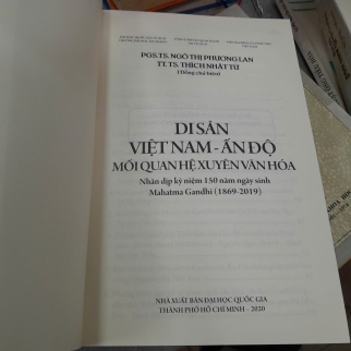 DI SẢN VIỆT NAM - ẤN ĐỘ MỐI QUAN HỆ XUYÊN VĂN HÓA - NGÔ THỊ PHƯƠNG LAN, THÍCH NHẤT TỪ