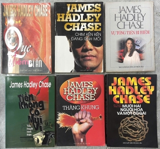 COMBO 6 CUỐN TIỂU THUYẾT CỦA JAMES HADLEY CHASE