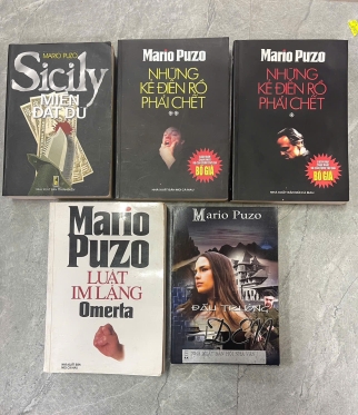 COMBO 5 CUỐN TIỂU THUYẾT CỦA MARIO PUZO