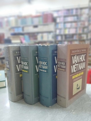 VĂN HỌC VIỆT NAM NƠI MIỀN ĐẤT MỚI (TRỌN BỘ 4 TẬP BÌA CỨNG) - NGUYỄN Q. THẮNG 