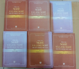TỔNG TẬP NGHỀ VÀ LÀNG NGHỀ TRUYỀN THỐNG VIỆT NAM (TRỌN BỘ 6 TẬP BÌA CỨNG)