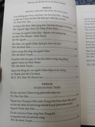 NHỮNG VẤN ĐỀ LỊCH SỬ VÀ VĂN HÓA CHAMPA 