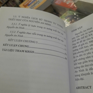 TƯ TƯỞNG TRIẾT HỌC CỦA NGUYỄN AN NINH - CAO XUÂN LONG