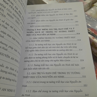 TƯ TƯỞNG TRIẾT HỌC CỦA NGUYỄN AN NINH - CAO XUÂN LONG