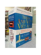 TỪ ĐIỂN ANH - VIỆT, VIỆT - ANH (BÌA CỨNG) - QUANG HÙNG, THỊ TUYẾT