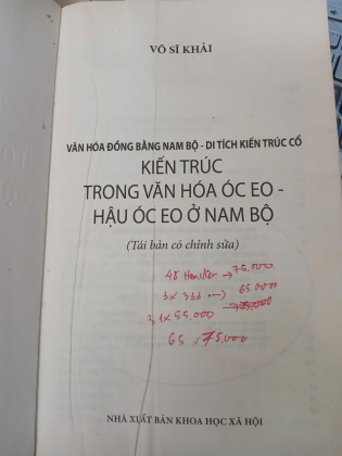 KIẾN TRÚC TRONG VĂN HÓA ÓC EO HẬU ÓC EO Ở NAM BỘ - VÕ SĨ KHẢI