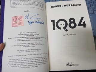 1Q84 TẬP 3 (BẢN ĐẶC BIỆT) - HARUKI MURAKAMI (NGƯỜI DỊCH: LỤC HƯƠNG)