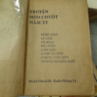 TRUYỆN MÈO CHUỘT NĂM TÝ 