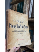 CỬA VÀO PHONG TỤC VIỆT NAM - PHẠM VIỆT TUYỀN