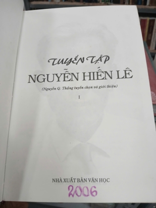 TUYỂN TẬP NGUYỄN HIẾN LÊ (TẬP 1 + 2) - NGUYỄN QUANG THẮNG