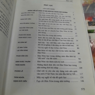 HÁN NÔM HỌC TRONG NHÀ TRƯỜNG