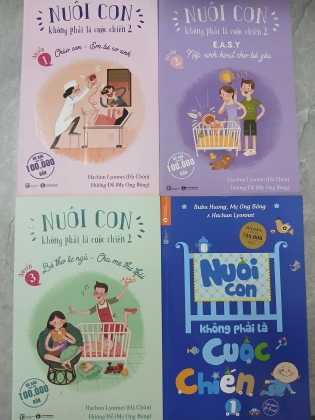 NUÔI CON KHÔNG PHẢI LÀ CUỘC CHIẾN (4 CUỐN)