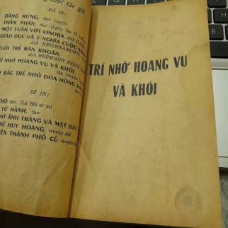 TRÍ NHỚ HOANG VU VÀ KHÓI - HOÀI KHANH 