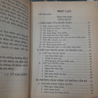 NHỮNG PHƯƠNG THUỐC HAY CÁC TOA THUỐC RƯỢU VÀ THUỐC CAO - VÕ KIM ĐỒNG