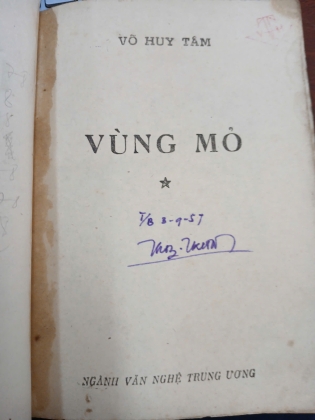 VÙNG MỎ - VÕ HUY TÂM 