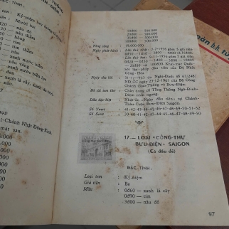 BƯU HOA VIỆT NAM 1951 - 1971 - NGUYỄN BẢO TỤNG [ CÓ CHỮ KÝ TÁC GIẢ ]