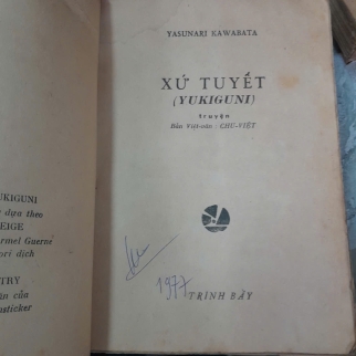 XỨ TUYẾT - KAWABATA (CHU VIỆT DỊCH THUẬT)