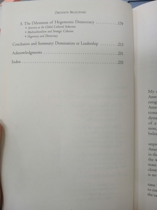 THE CHOICE GLOBAL DOMINATION OR GLOBAL LEADERSHIP (LỰA CHỌN THỐNG TRỊ TOÀN CẦU HAY LÃNH ĐẠO TOÀN CẦU) - ZBIGNIEW BRZEZINSKI