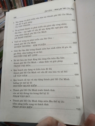SÀI GÒN THÀNH PHỐ HỒ CHÍ MINH CON NGƯỜI VÀ VĂN HÓA TRÊN ĐƯỜNG PHÁT TRIỂN (BÌA CỨNG)  - PHAN XUÂN BIÊN 