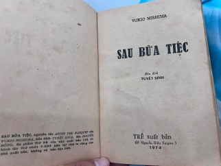 SAU BỮA TIỆC - YUKIO MISHIMA (TUYẾT SINH dịch thuật)