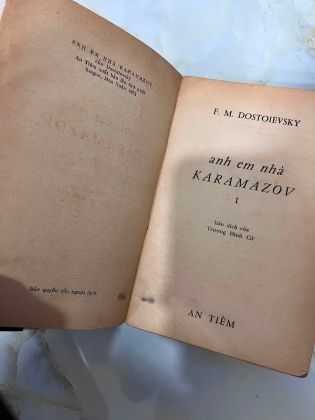 ANH EM NHÀ KARAMAZOV  - DOSTOIEVSKI