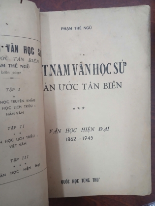 VIỆT NAM VĂN HỌC SỬ GIẢN ƯỚC TÂN BIÊN (TRỌN BỘ) - PHẠM THẾ NGŨ