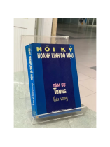 HỒI KÝ HOÀNH LINH ĐỖ MẬU TÂM SỰ TƯỚNG LƯU VONG