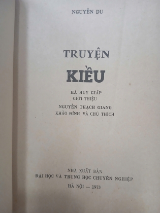 TRUYỆN KIỀU - NGUYỄN DU