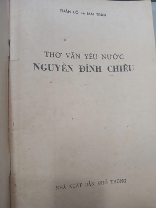 THƠ VĂN YÊU NƯỚC NGUYỄN ĐÌNH CHIỂU - TUẤN LỘ, MAI TRẦN