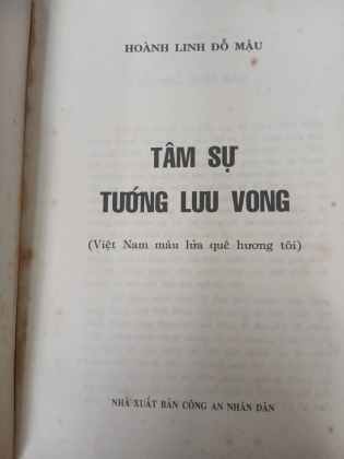 HỒI KÝ HOÀNH LINH ĐỖ MẬU - TÂM SỰ TƯỚNG LƯU VONG