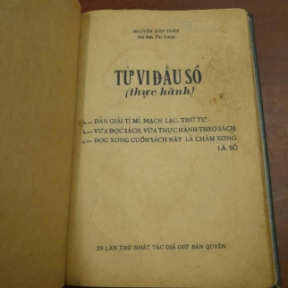 TỬ VI ĐẨU SỐ THỰC HÀNH - NGUYỄN VĂN TOÀN